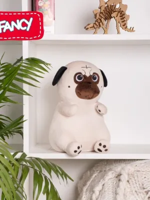 Fancy minkštas žaislas šuo mopsas Moteko 30 cm