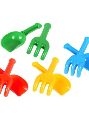 Technok smėlio žaislų rinkinys grėbliukas kastuvėlis 2 vnt.