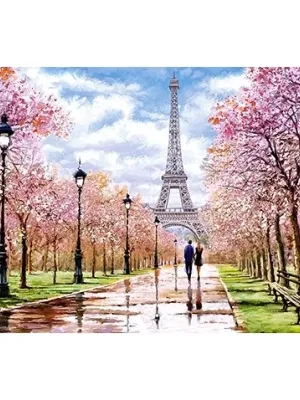 Castorland dėlionė Romantic Walk in Paris 1000 det.