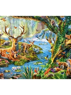 Castorland dėlionė Forest life 500 det