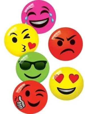 STAR kamuolys Little faces 23 cm