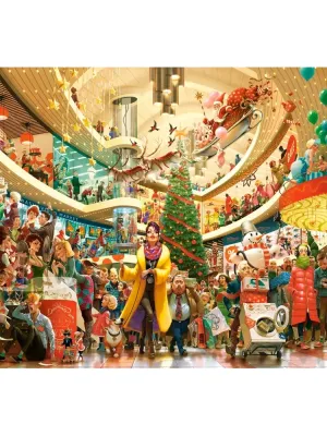 Castorland dėlionė ART kolekcija Crazy Shopping 1500 det.