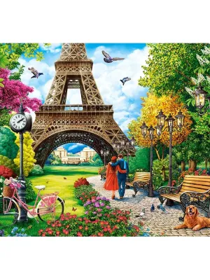 Castorland dėlionė Spring in Paris 1000 det.