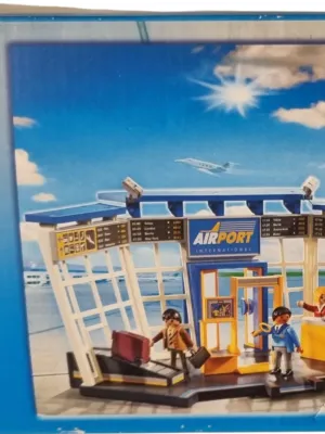 Konstruktorius PLAYMOBIL Airport with Control Tower (pažeista pakuotė)