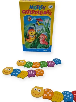 Stalo žaidimas "Margaspalviai vikšrai"