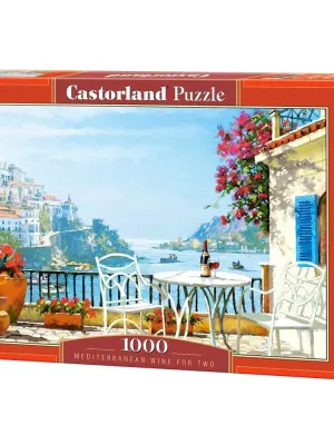 Castorland dėlionė Mediterranean Wine for Two 1000 det.