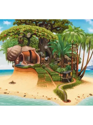 Castorland dėlionė Summer Madeira Art Collection 1000 det