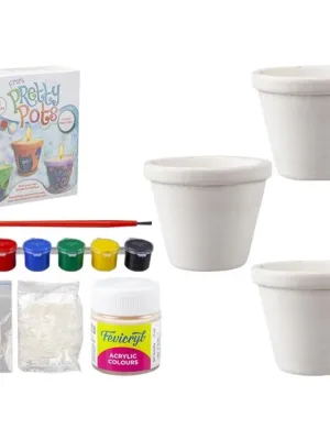 Žvakių su žvakidėmis gamybos ir dekoravimo rinkinys 579038