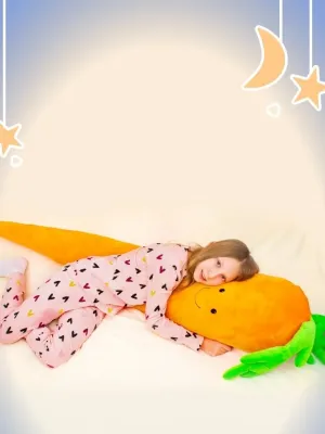 Fancy minkštas žaislas pagalvė Morka 188 cm