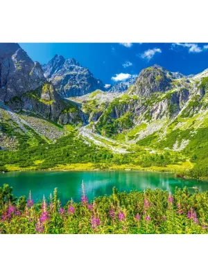 Castorland dėlionė Zelene Pleso Tatras Slovakia 1000 det.