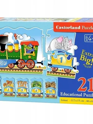 Castorland dėlionė Train 21 det.