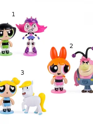 POWER PUFF GIRLS figūrėlių rinkinys Action Doll