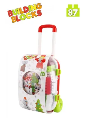 Technok kalėdinis konstruktorius lagamine 87 detalių 8805