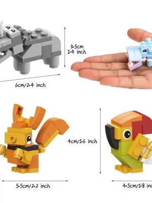 Mini konstruktorius Animal Kingdom