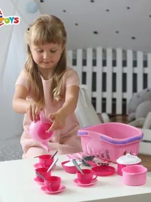 Technok indų rinkinys krepšelyje