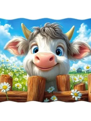 Castorland Lovely Cow 30 det.