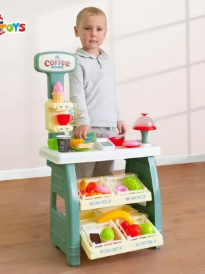 Technok žaislinė kavinės vitrina