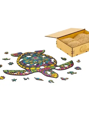 PUZZLEOK medinė dėlionė Vėžlys 68 det