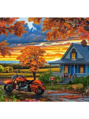 Castorland dėlionė Autumn Ride 500 det