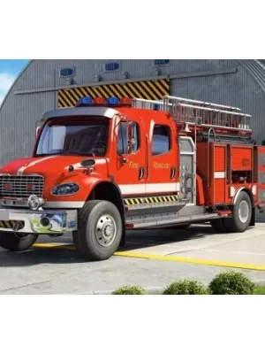 Castorland dėlionė   Fire Engine 120 det.