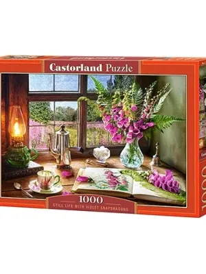 Castorland dėlionė Still Life with Violet  Snapdragons 1000 det.