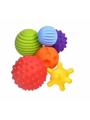 Fancy baby sensoriniai kamuoliukai 6 vnt