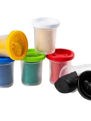 GENIO KIDS Natūralus plastilinas - modelinas, 6 spalvos