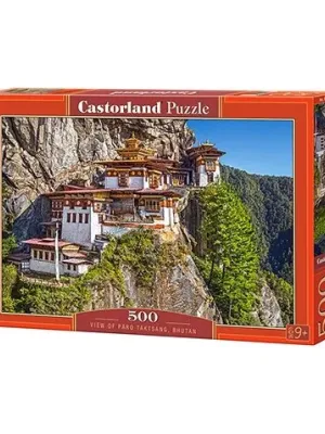 Castorland dėlionė View of Paro Taktsang, Bhutan 500 det.
