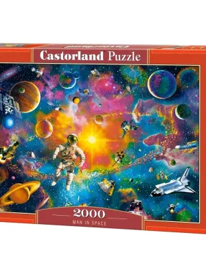 Castorland dėlionė Man in Space 2000 det
