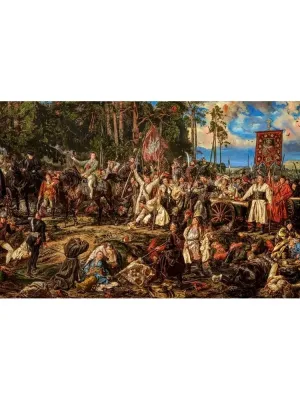 Castorland dėlionė ART kolekcija Kościuszko at Racławice, Jan Matejko 4000 det.