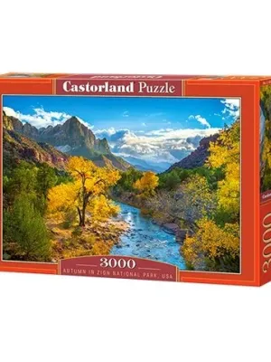 Castorland dėlionė Autumn in Zion National Park, USA 3000 det.