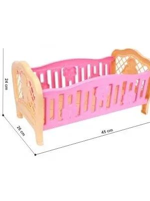 Technok lovytė lėlei su pataliukais