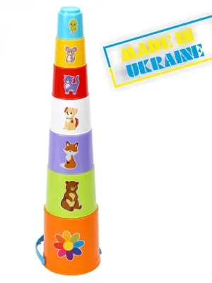 Technok lavinamoji piramidė su kibirėliu