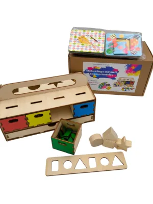 Lavinamasis rinkinys Stebuklinga skrynelė ir Segeno lentelės