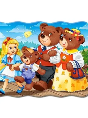 Castorland dėlionė Goldilocks and Three Bears 30 det.