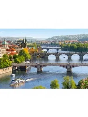 Castorland dėlionė Vltana Bridges in Prague 4000 det.