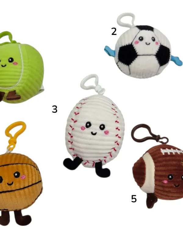 Produktas Softlings Sporties kamuolio pakabukas 12 cm Paveikslėlis