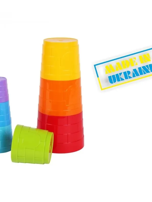 Produktas Technok lavinamoji piramidė  7 indeliai Paveikslėlis