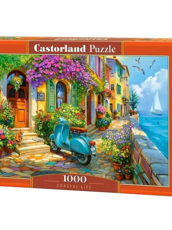 Produktas Castorland dėlionė Coastal Life 1000 det Paveikslėlis