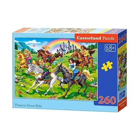 Produktas Castorland dėlionė PRINCESS HORSE RIDE 260 det. Paveikslėlis