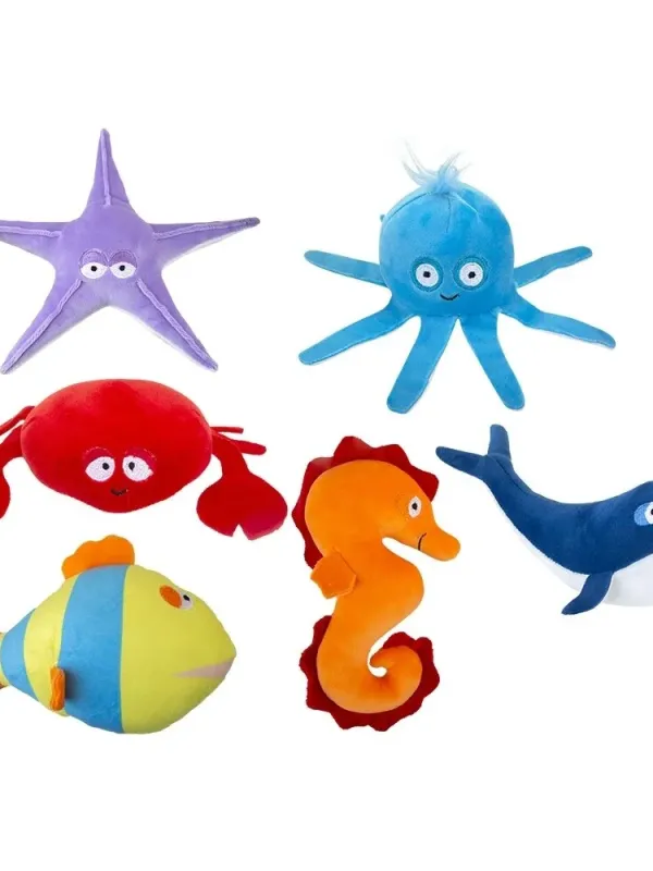 Produktas Labai minkštas žaislas Jūros gyvūnai 20 cm Paveikslėlis
