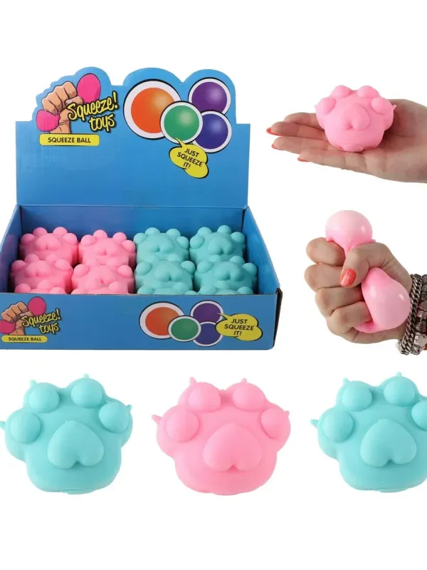 Produktas Antistresinė letena 7 cm suspaudžiama Paveikslėlis