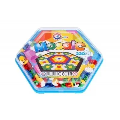 Produktas Technok žaidimas mozaika Spalvotas pasaulis 220 det. Paveikslėlis