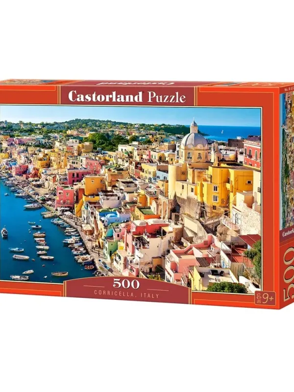 Produktas Castorland dėlionė Corricella, Italy 500 det Paveikslėlis