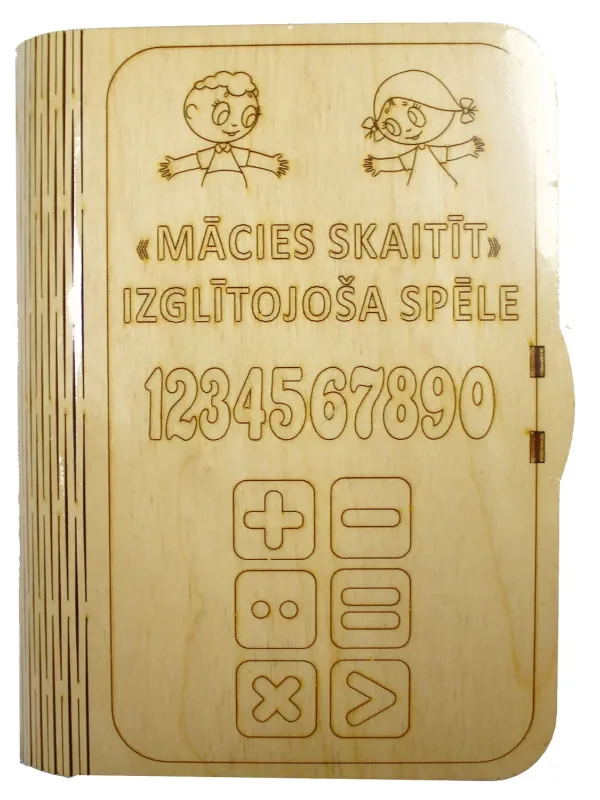 Produktas LATVIŲ KALBA žaidimas Mokomės skaičiuoti Paveikslėlis