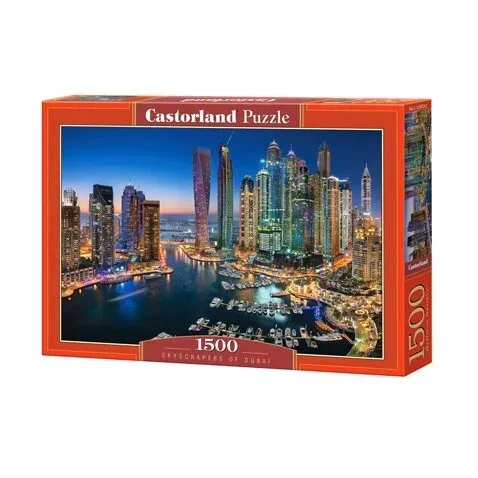 Produktas Castorland dėlionė Skyscrapers of Dubai 1500 det. Paveikslėlis