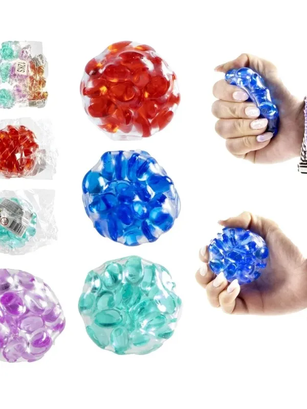 Produktas Antistresinis spaudžiamas kamuoliukas 6 cm Paveikslėlis