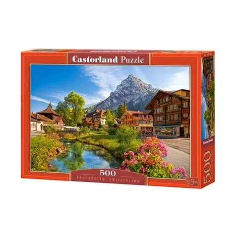 Produktas Castorland dėlionė Kandersteg Switzerland 500 det. Paveikslėlis