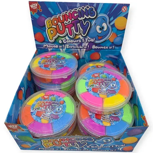 Produktas WIZZ TOYS lengva lipdymo masė, 6 spalvos Paveikslėlis