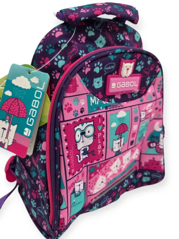 Produktas GABOL Kuprinė Cats 22 x 10 x 25 cm Paveikslėlis